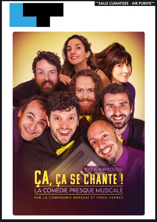 Affiche de Ça ça se chante – 100% impro
