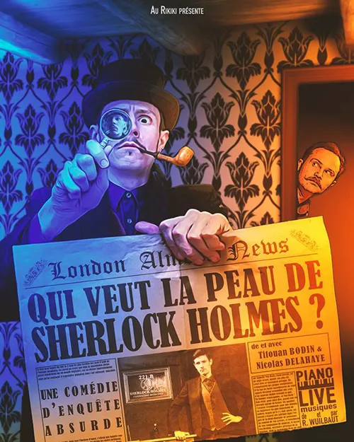 Affiche de Qui veut la peau de Sherlock Holmes