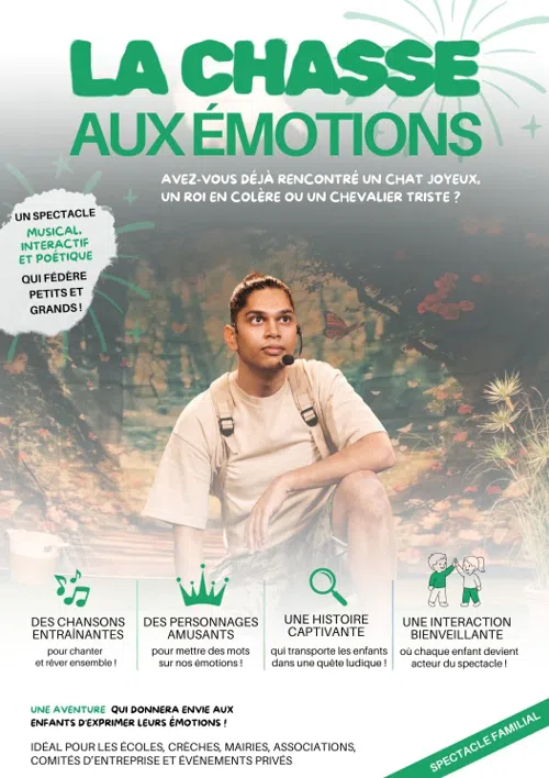 Affiche de La chasse aux émotions
