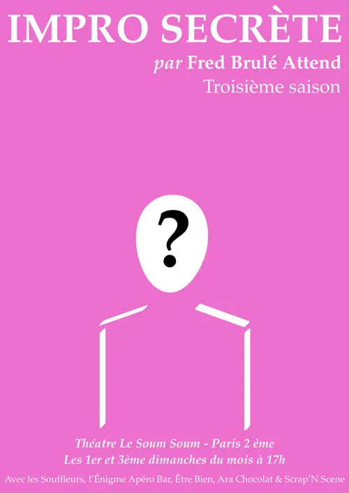 Affiche de Impro secrète