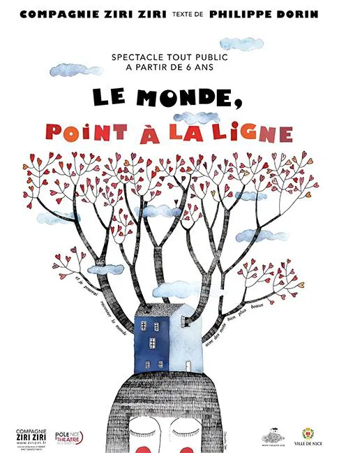 Affiche de Le Monde, Point à la Ligne