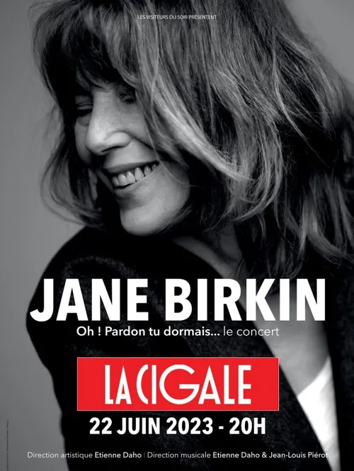 Affiche de Jane Birkin : Oh ! Pardon tu dormais... Le concert