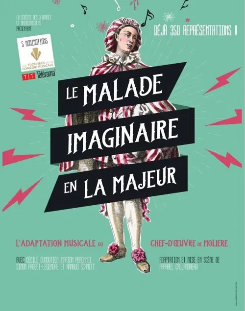 Affiche de Le Malade Imaginaire en La Majeur