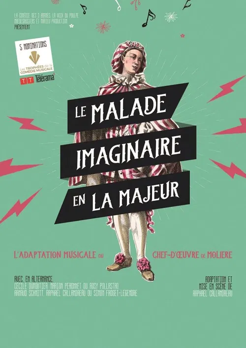 Affiche de Le malade imaginaire en La Majeur