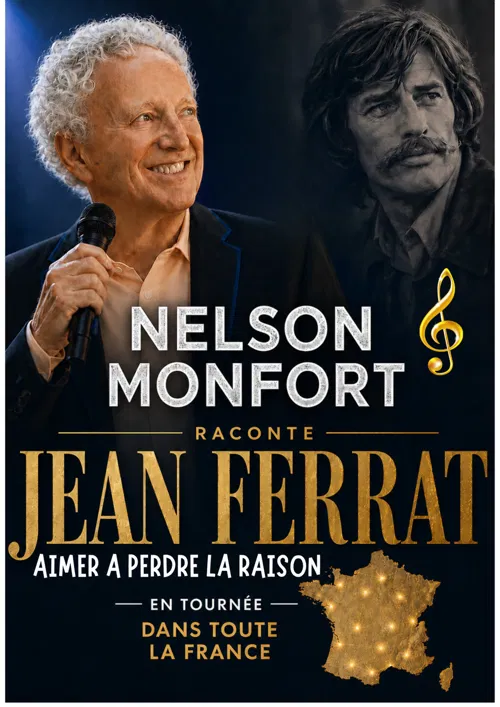 Affiche de Nelson Monfort raconte Jean Ferrat