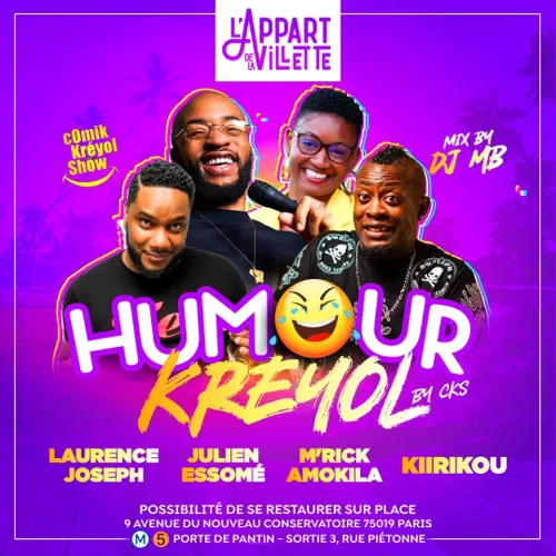 Affiche de Humour Kreyol by Cks