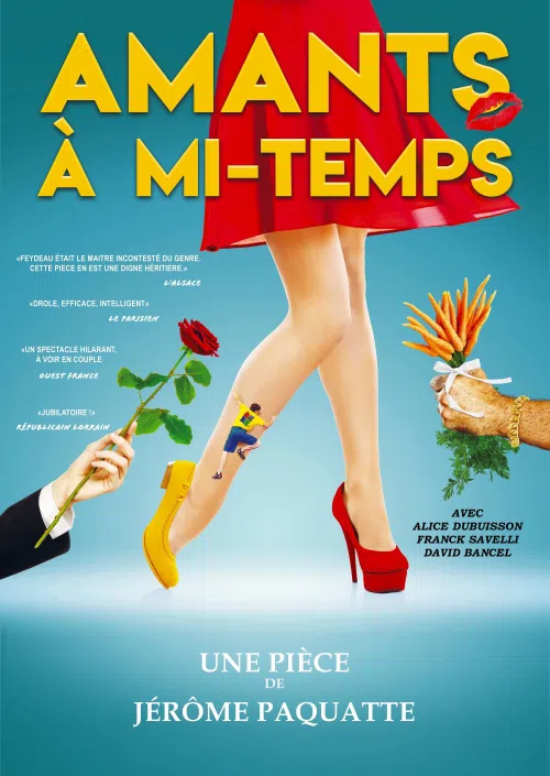 Affiche de Amants à mi-temps