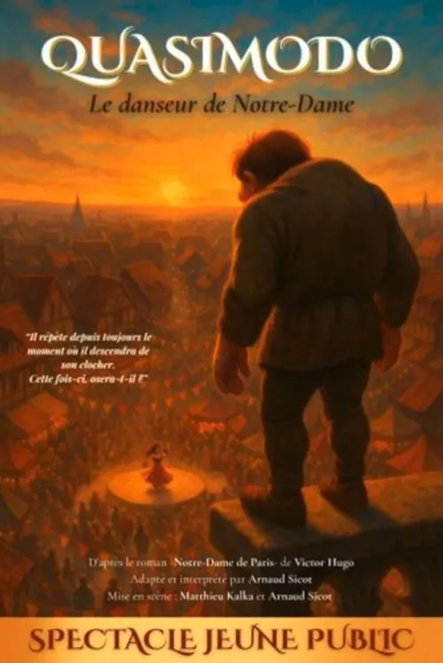 Affiche de Quasimodo - Le danseur de Notre-Dame