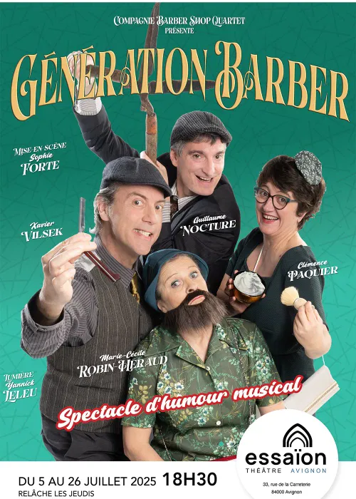 Affiche de Barber Shop Quartet : Génération Barber