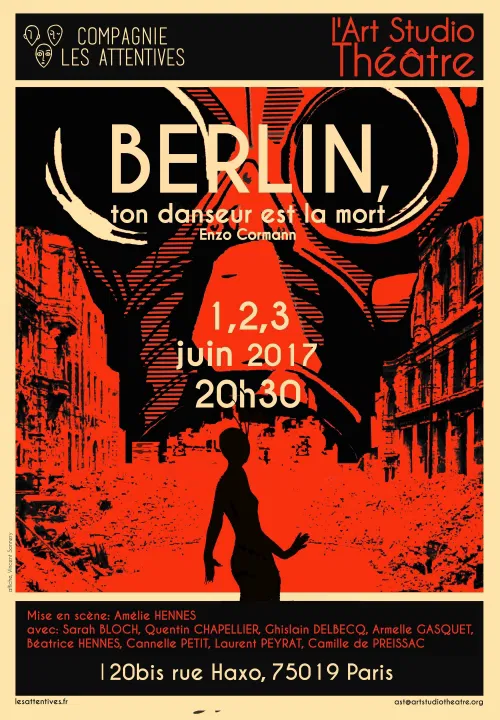 Affiche de Berlin, ton danseur est la mort