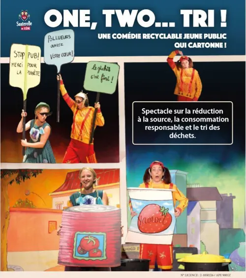 Affiche de One, Two, Tri