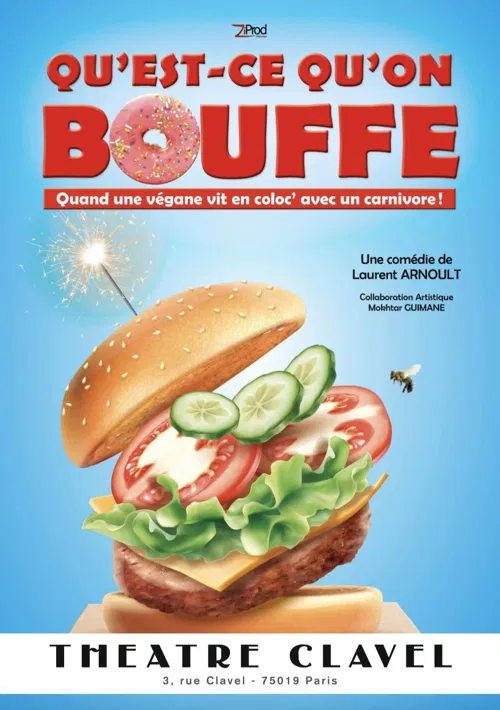Affiche de Qu'est-ce qu'on bouffe