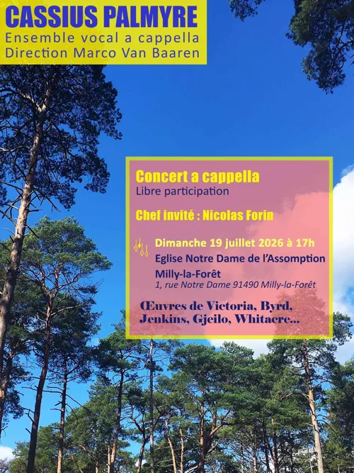Affiche de Ensemble vocal Cassius Palmyre