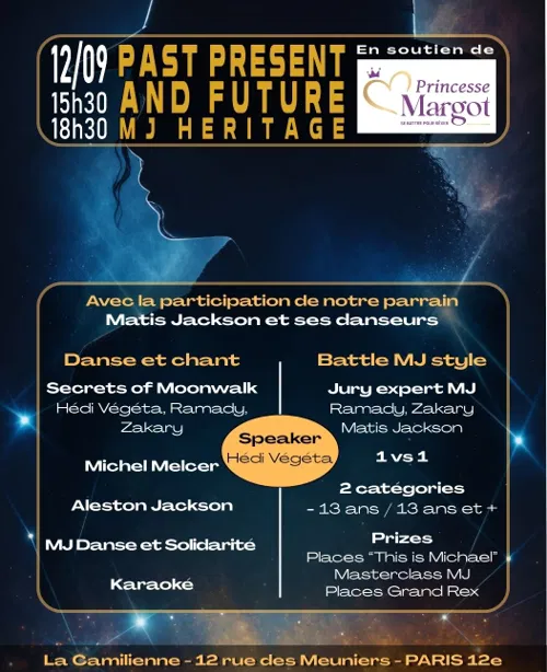 Affiche de Past Present and Futur : Michael Jackson Heritage