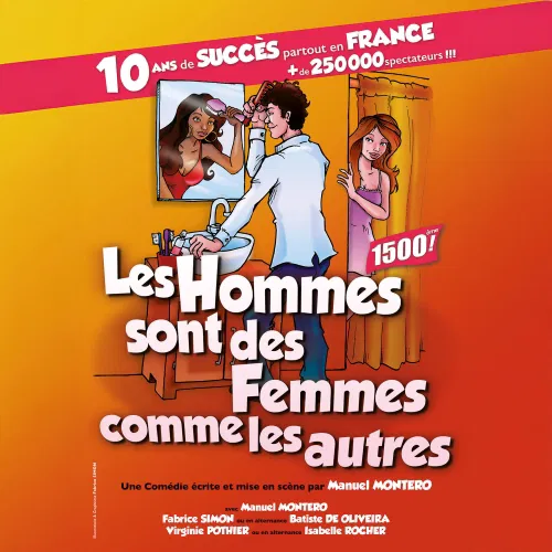 Affiche de Les hommes sont des femmes comme les autres