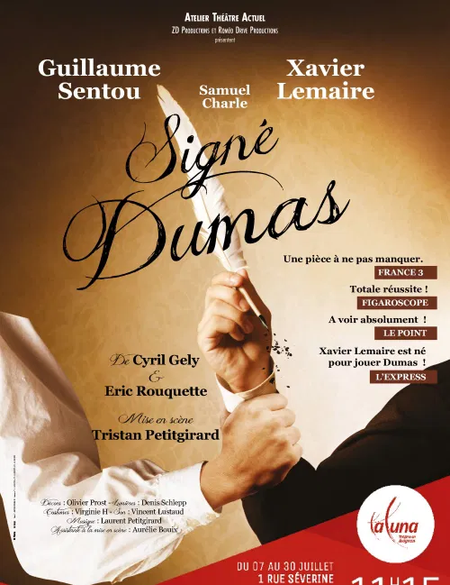 Affiche de Signé Dumas