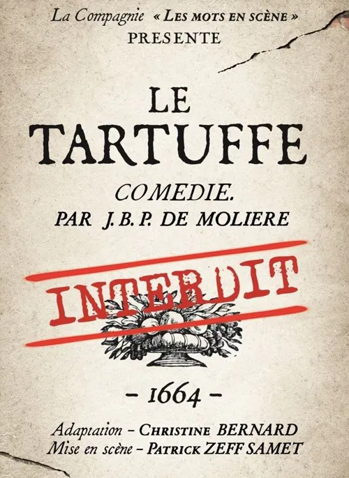 Affiche de Tartuffe Interdit