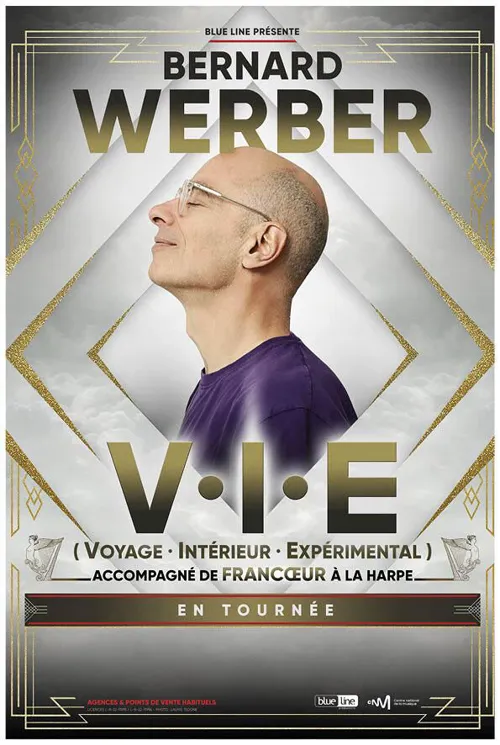 Affiche de Bernard Werber dans Voyage Intérieur