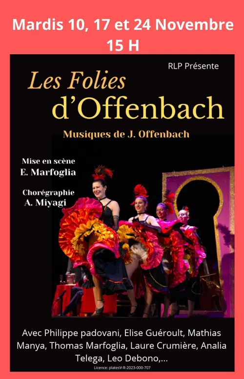 Affiche de Les Folies d'Offenbach