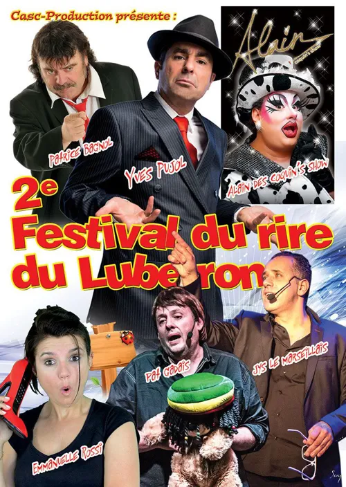 Affiche de 2ème Festival du rire du Luberon