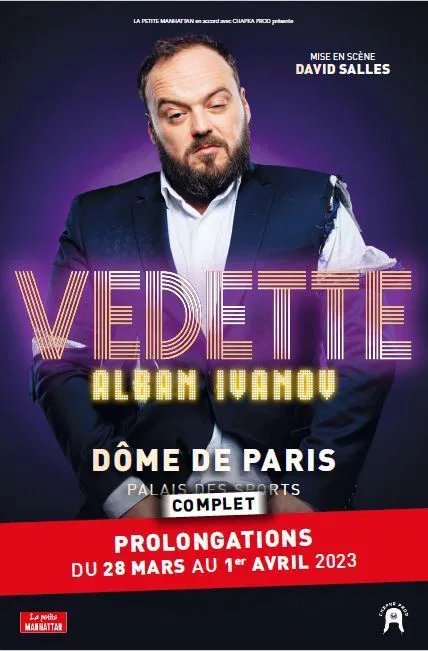 Affiche de Alban Ivanov dans Vedette