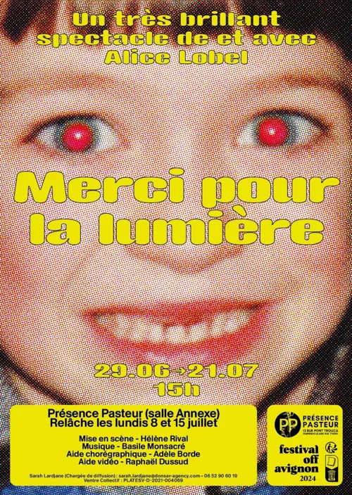 Affiche de Merci pour la lumière