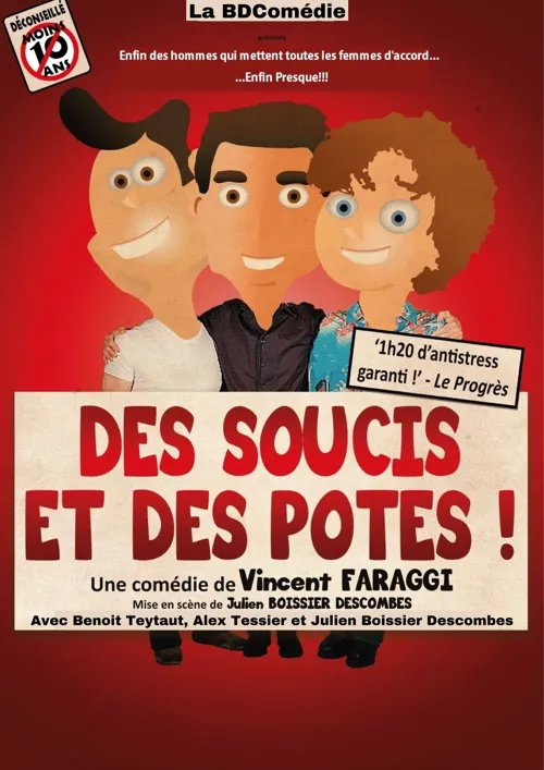 Affiche de Des Soucis et des Potes !