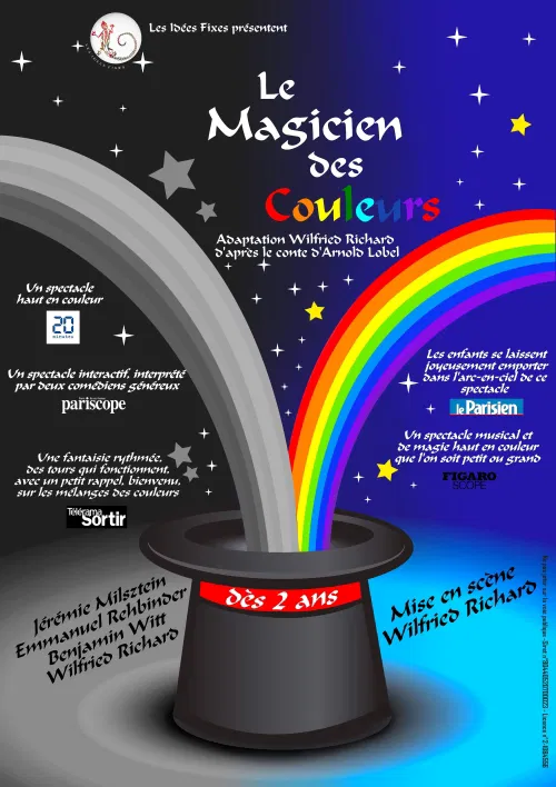 Affiche de Le magicien des couleurs