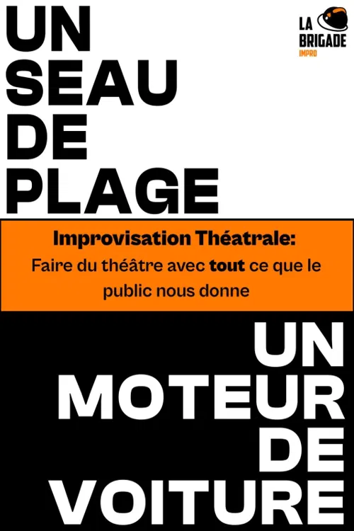 Affiche de Seau de plage et moteur de voiture