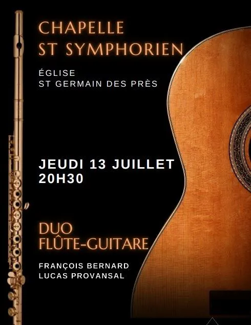 Affiche de Duo flûte et guitare