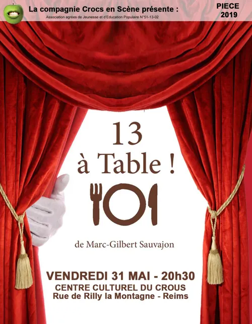 Affiche de 13 à Table
