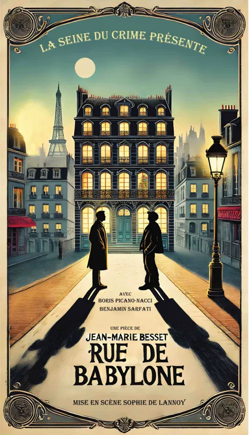 Affiche de Rue de Babylone