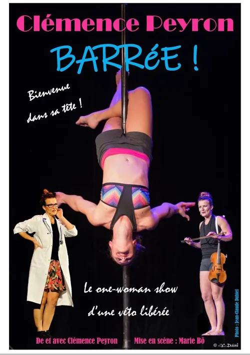 Affiche de Clémence Peyron dans Barrée ! Bienvenue dans ma tête