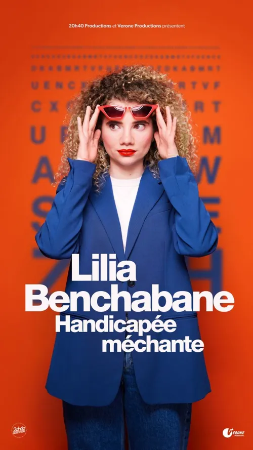Affiche de Lilia Benchabane dans Handicapée Méchante