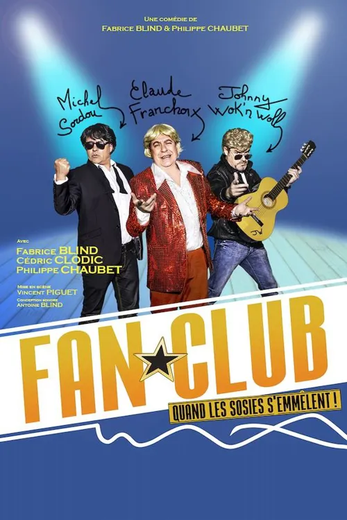 Affiche de Fan club : quand les sosies s'emmêlent !