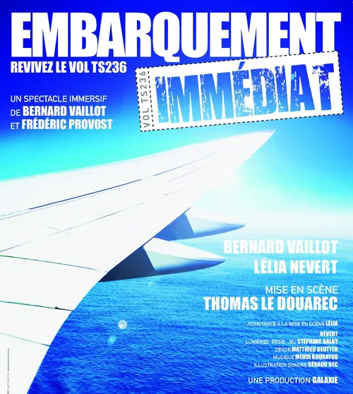 Affiche de Embarquement immédiat - Vol TS 236