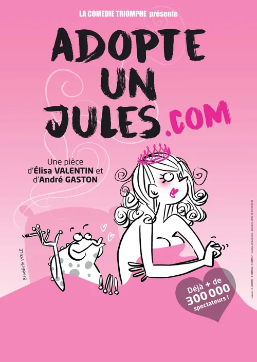 Affiche de Adopte un Jules.com