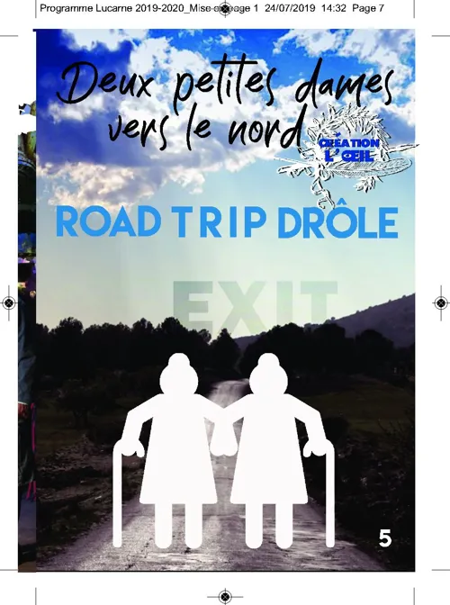 Affiche de Deux petites dames vers le nord