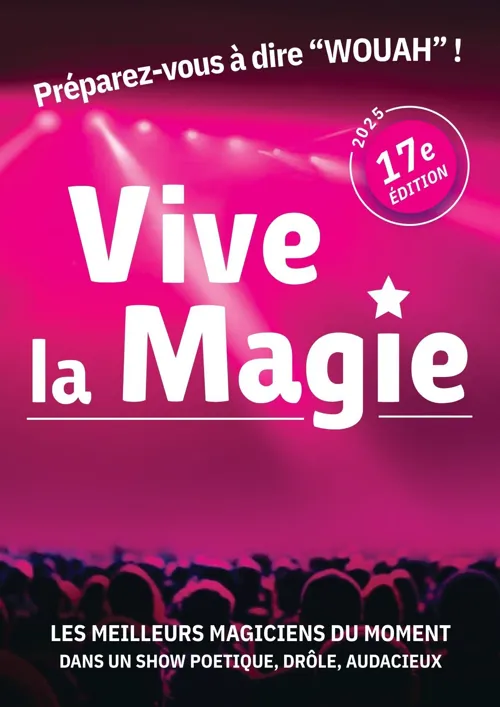 Affiche de Festival international Vive la Magie