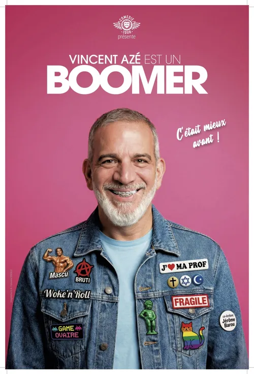 Affiche de Vincent Azé dans Boomer