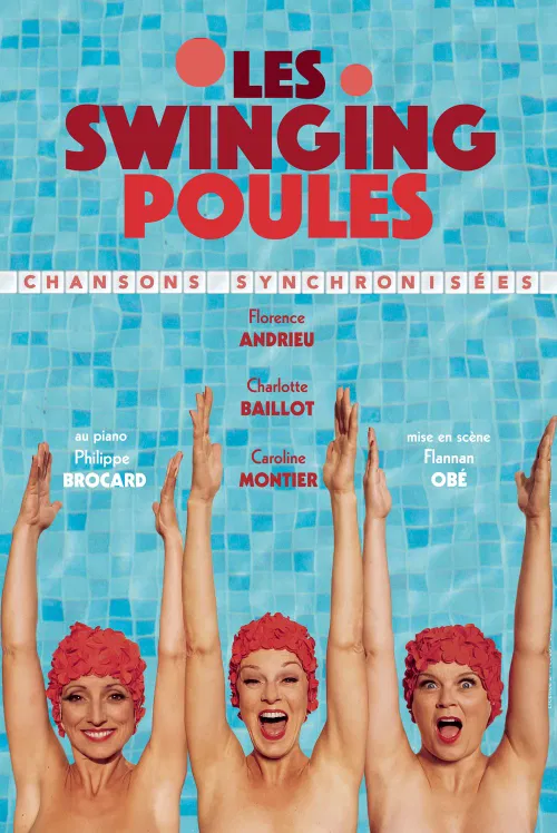 Affiche de Les Swinging Poules....se jettent à l'eau
