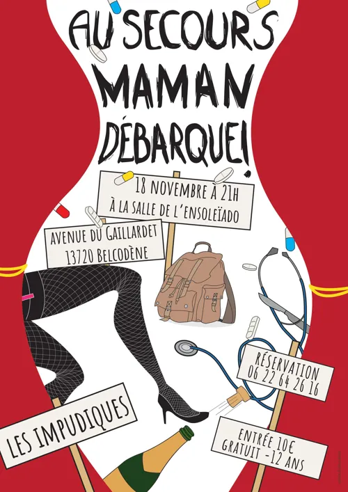 Affiche de Au secours maman débarque !