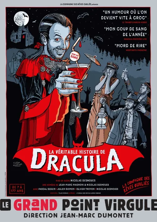 Affiche de La véritable histoire de Dracula