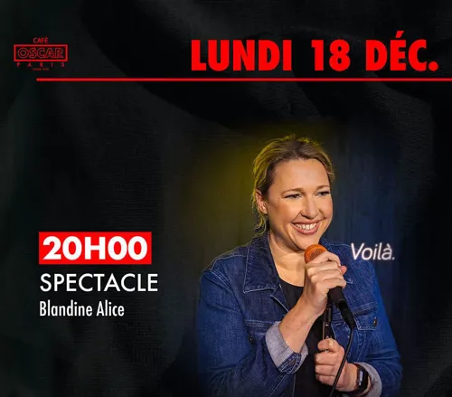 Affiche de Blandine Alice dans Voilà