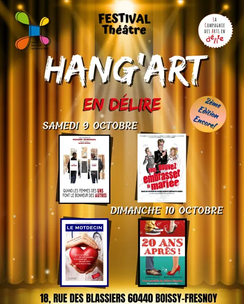 Affiche de Le festival du Hang'art en délire : Pass Weekend