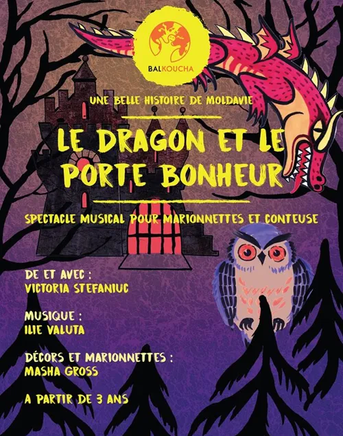 Affiche de Le Dragon et le porte bonheur