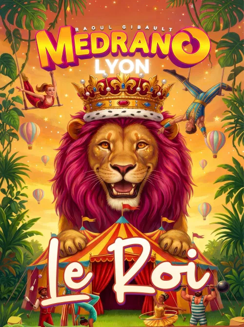 Affiche de Cirque Medrano : Le Roi