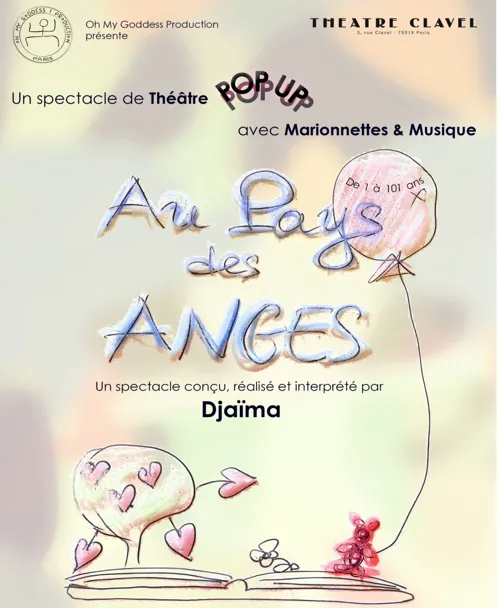 Affiche de Au pays des anges ou comment un petit ourson rouge est devenu un grand ourson rouge