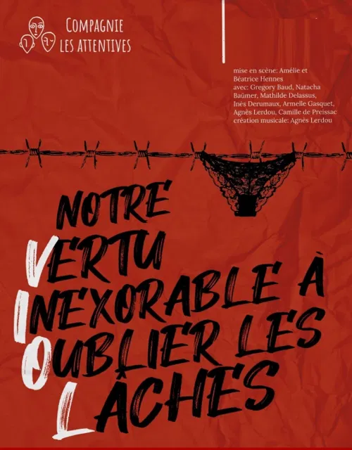 Affiche de Notre vertu inexorable à oublier les lâches