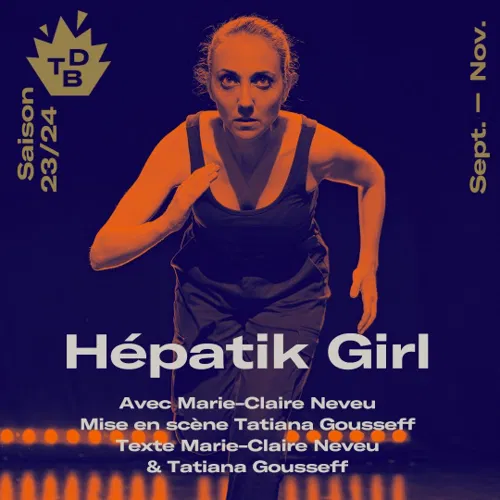 Affiche de Marie-Claire Neveu dans Hépatik Girl